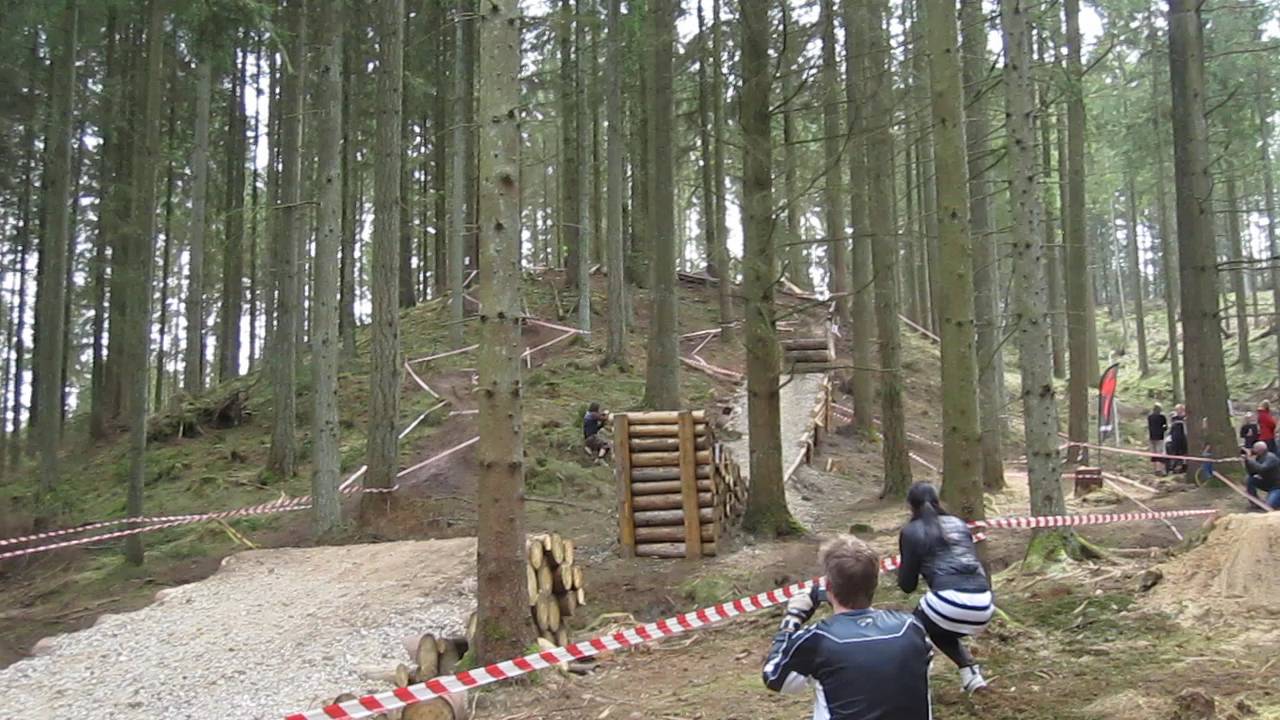 Downhill i Rold Skov.